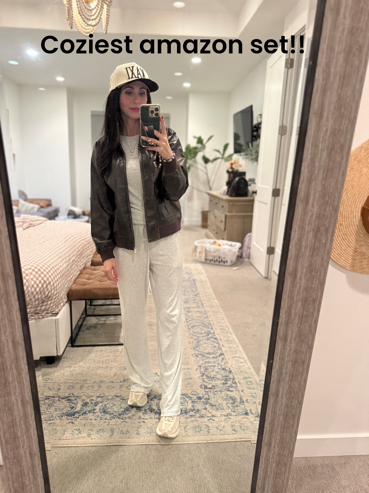 My airport fit for our red eye tonight is the most buttery soft and stretchy Amazon set! 

#LTKTravel #LTKootd #LTKmomlife