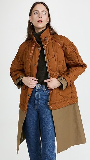 Kasia Trench Quilting Coat | Shopbop