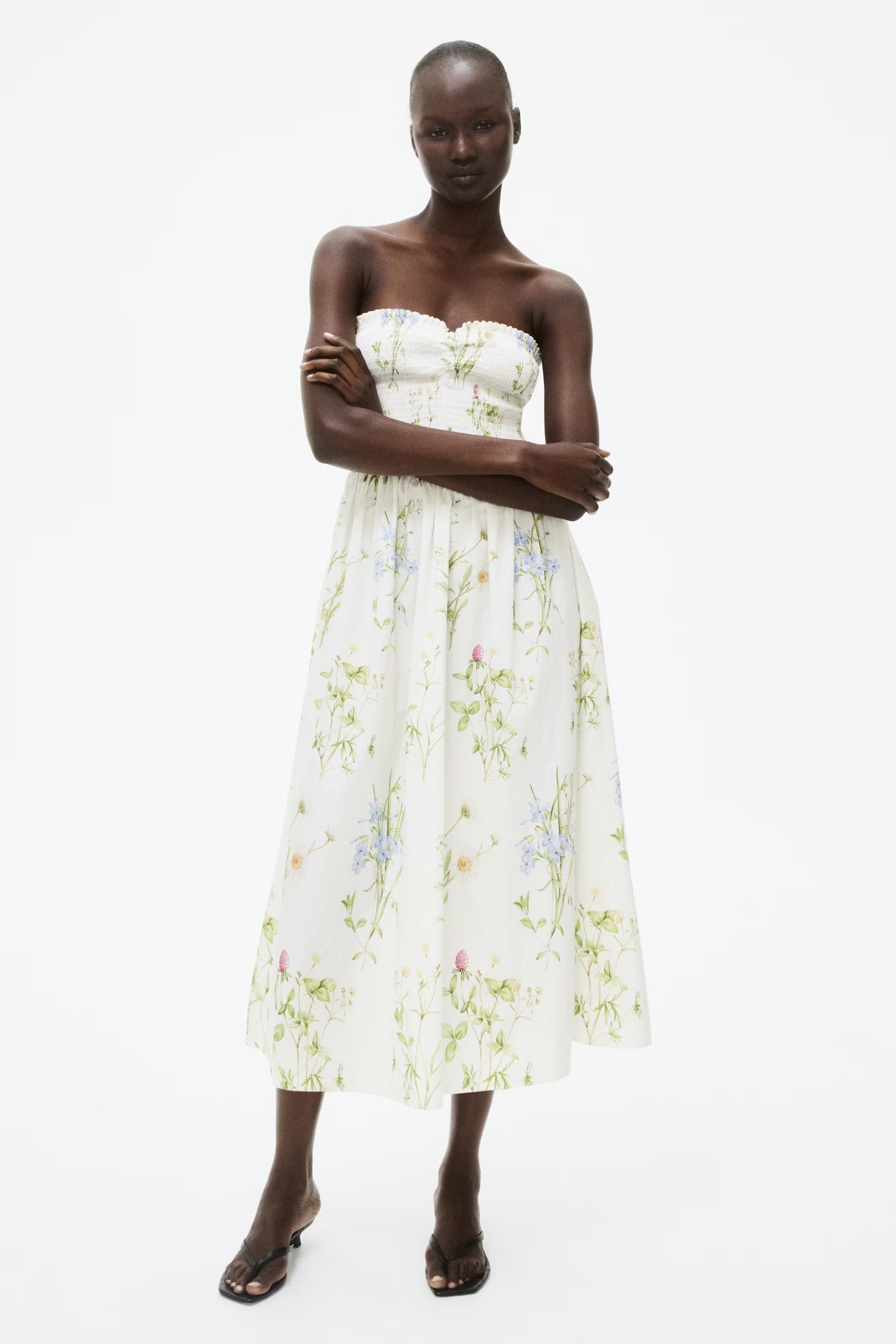 Smock-topped dress | H&M (UK, MY, IN, SG, PH, TW, HK)