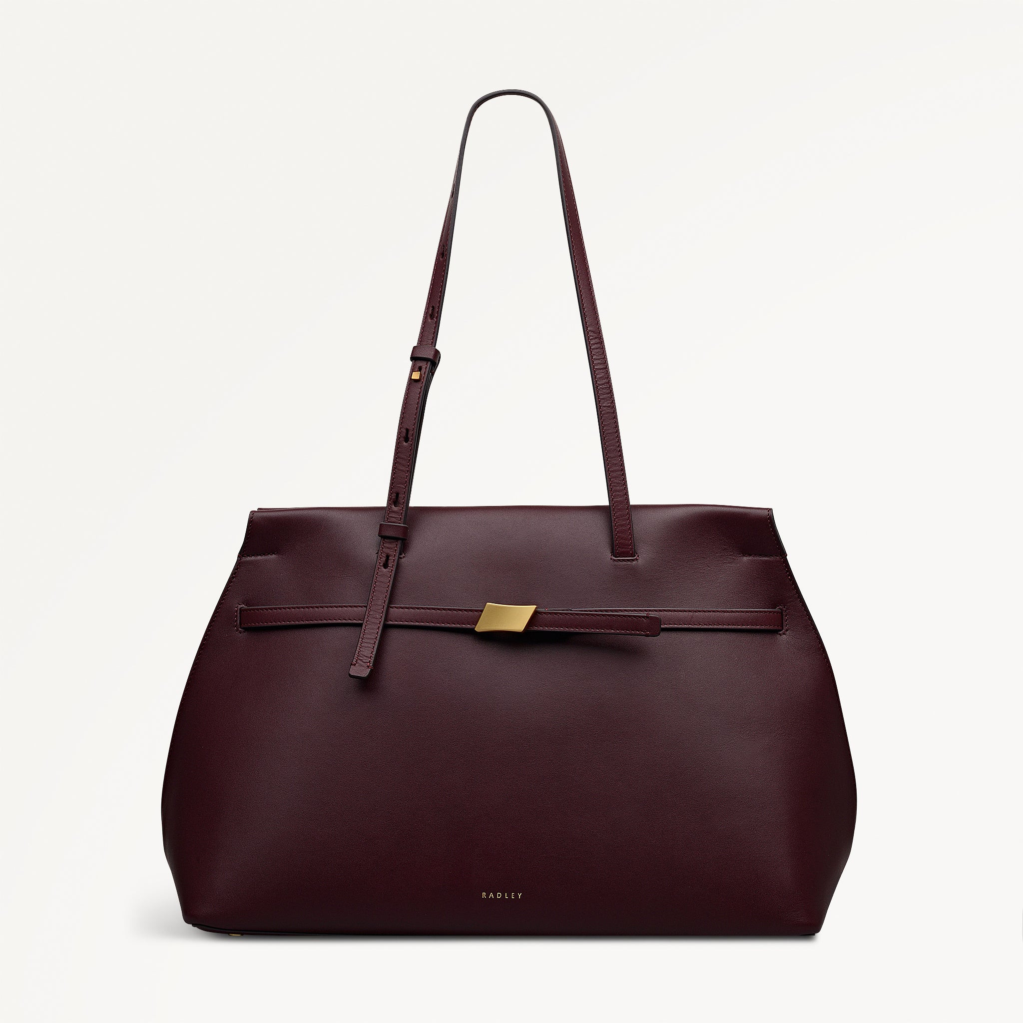 Dark Cherry Medium Ziptop Shoulder Bag | The Christina SS26 | Radley London | Radley
