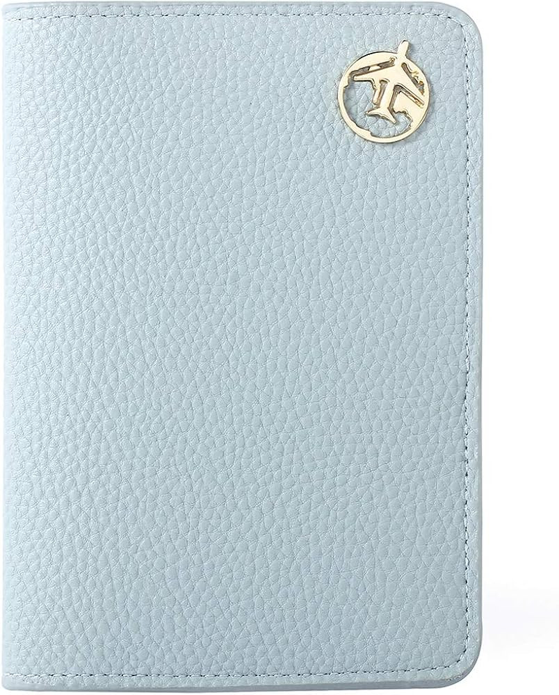 Passport Holder Cover, PU Leather Travel Wallet Case Organiser for Passport, Business Cards, Cred... | Amazon (US)