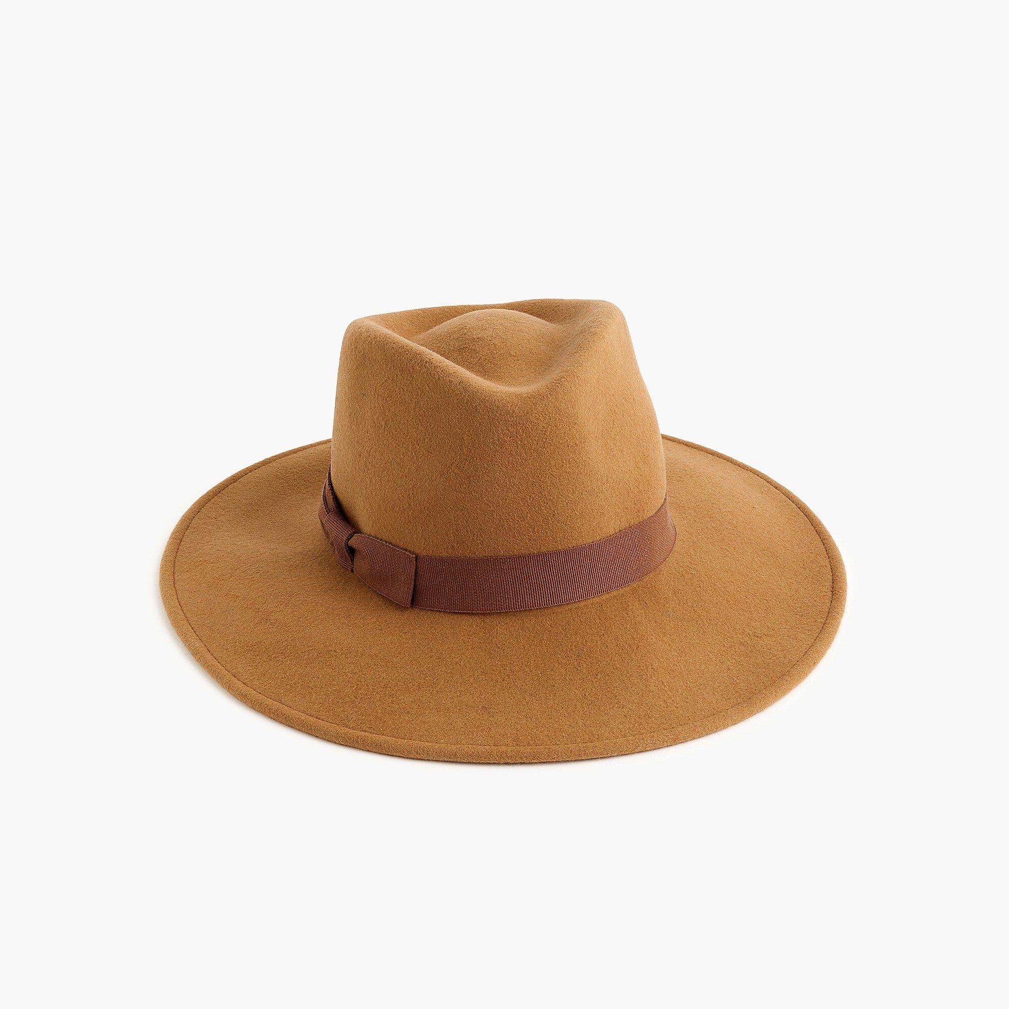Wide Western hat with grosgrain trim | J.Crew US