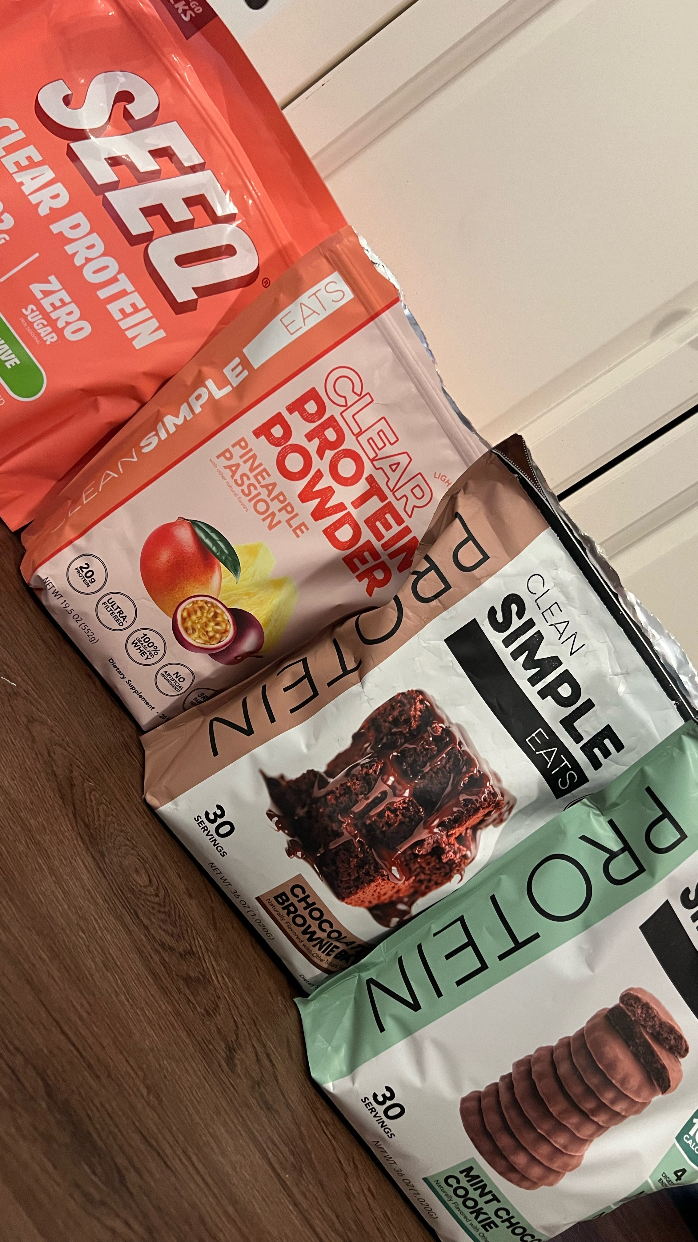 Favorite protein powders! I love the clear proteins from Seeq and Clean Simple Eats with water and the other flavors I use to make shakes or healthy ice cream in my Ninja Creami! Also linked my favorite blender bottle - it’s stainless steel and locks so no spills and stays cold! 



#LTKActive