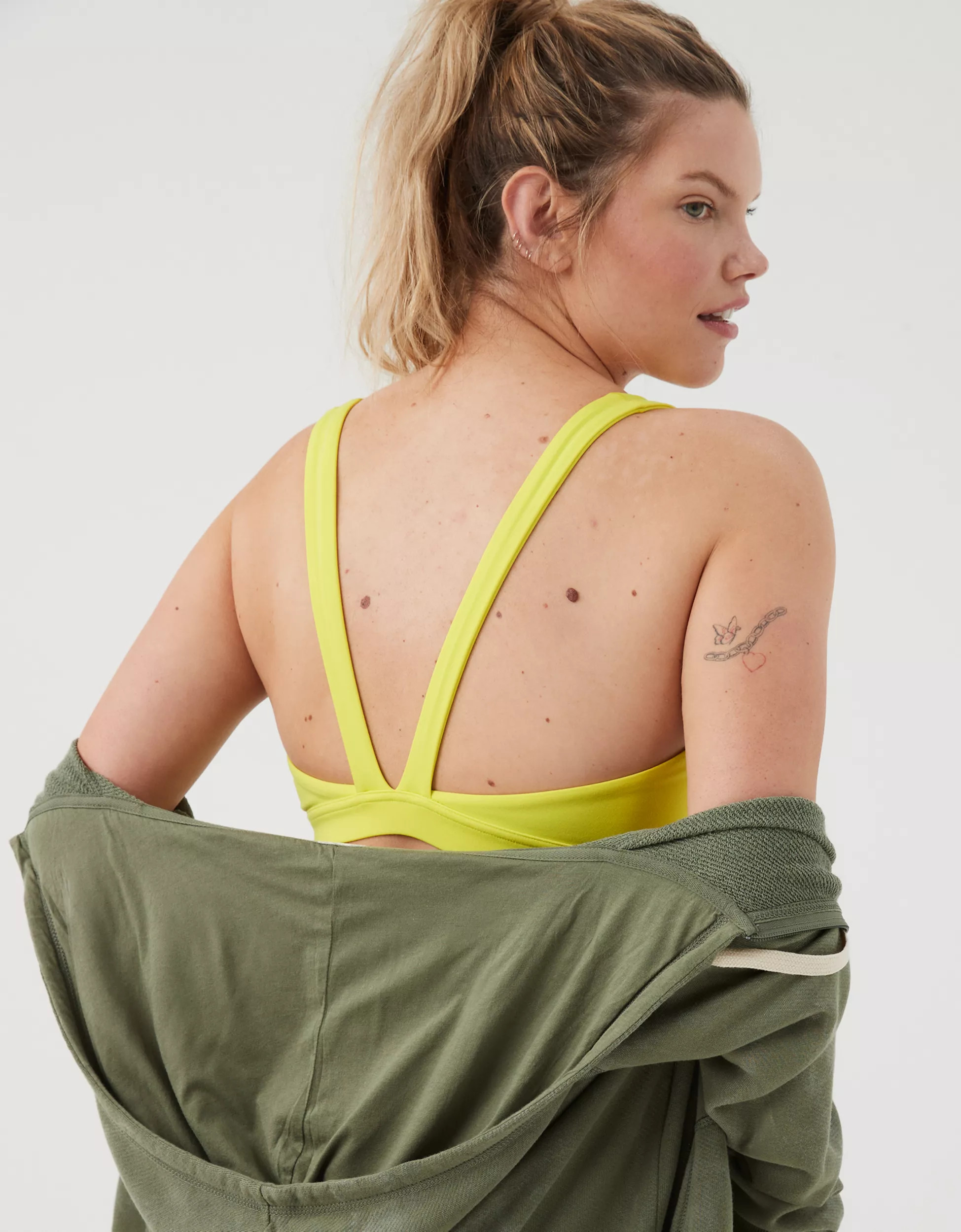 OFFLINE By Aerie Real Me Open Back Sports Bra | Aerie