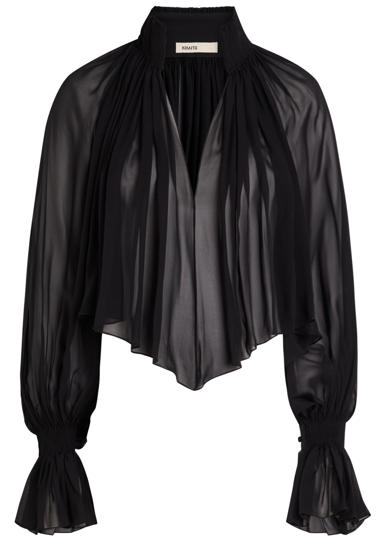 Durer pleated silk blouse | Harvey Nichols