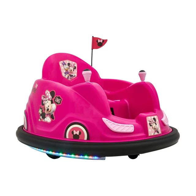 Disney's Minnie Mouse 6V Bumper Car, Battery Powered Ride On by Flybar, Includes Charger | Walmart (US)