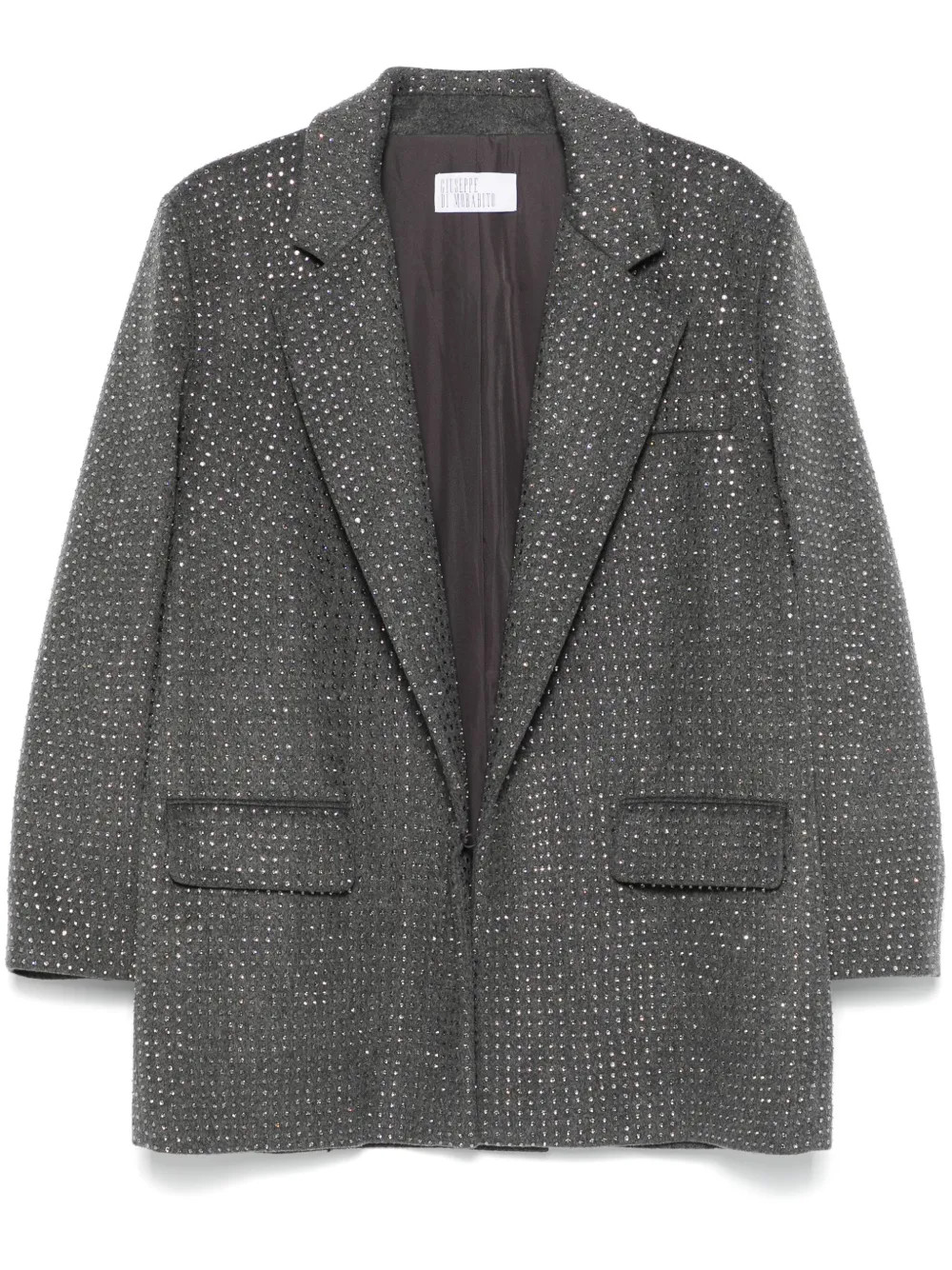 rhinestone-embellished blazer | Farfetch Global