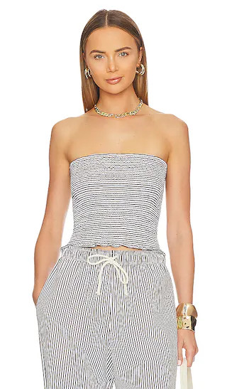 Tube Top in Rosemary Stripe | Revolve Clothing (Global)