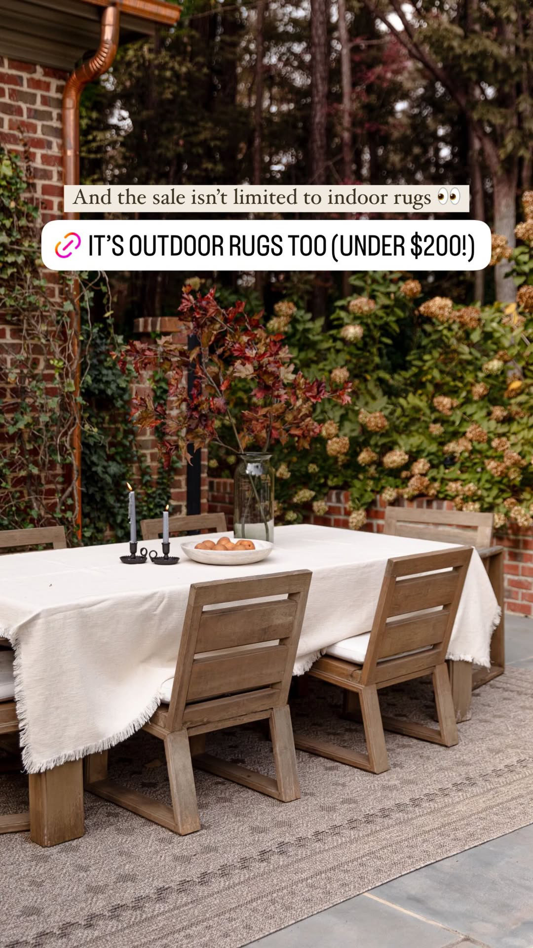 Our outdoor rugs are on sale for under $200 for Prime Day! Linked them all for you below! 

 #LTKHome #LTKSaleAlert