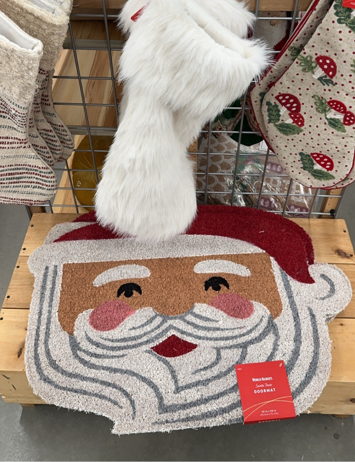 Red and White Santa Claus Face Coir Doormat

#LTKHoliday #LTKSeasonal #LTKHome
