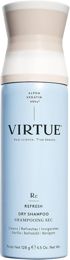 Virtue Dry Shampoo Spray for Oily Hair, Sulfate Free, Safe for All Hair Types, Color Safe | Amazon (US)