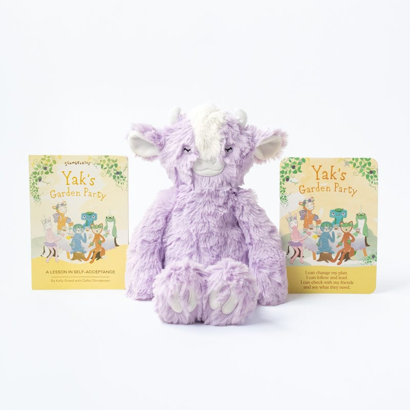 Violet Yak Kin + Yak's Garden Party Board Book | Slumberkins