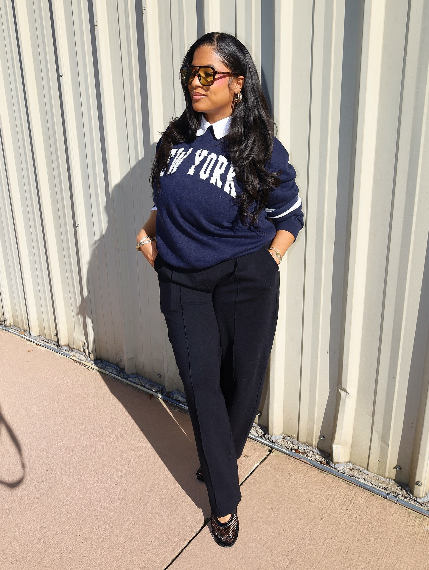 First Sunday of 2026 🤍🥹 Happy New Year, Family. Glory to God for this new year. We’ve been resting and recharging for what the Lord is doing! My only prayer is to truly be in the will of God— properly aligned and covered. ✨🕊️ What are you believing God for?

#firstsunday #sunday #newyear #ootd #church #churchootd