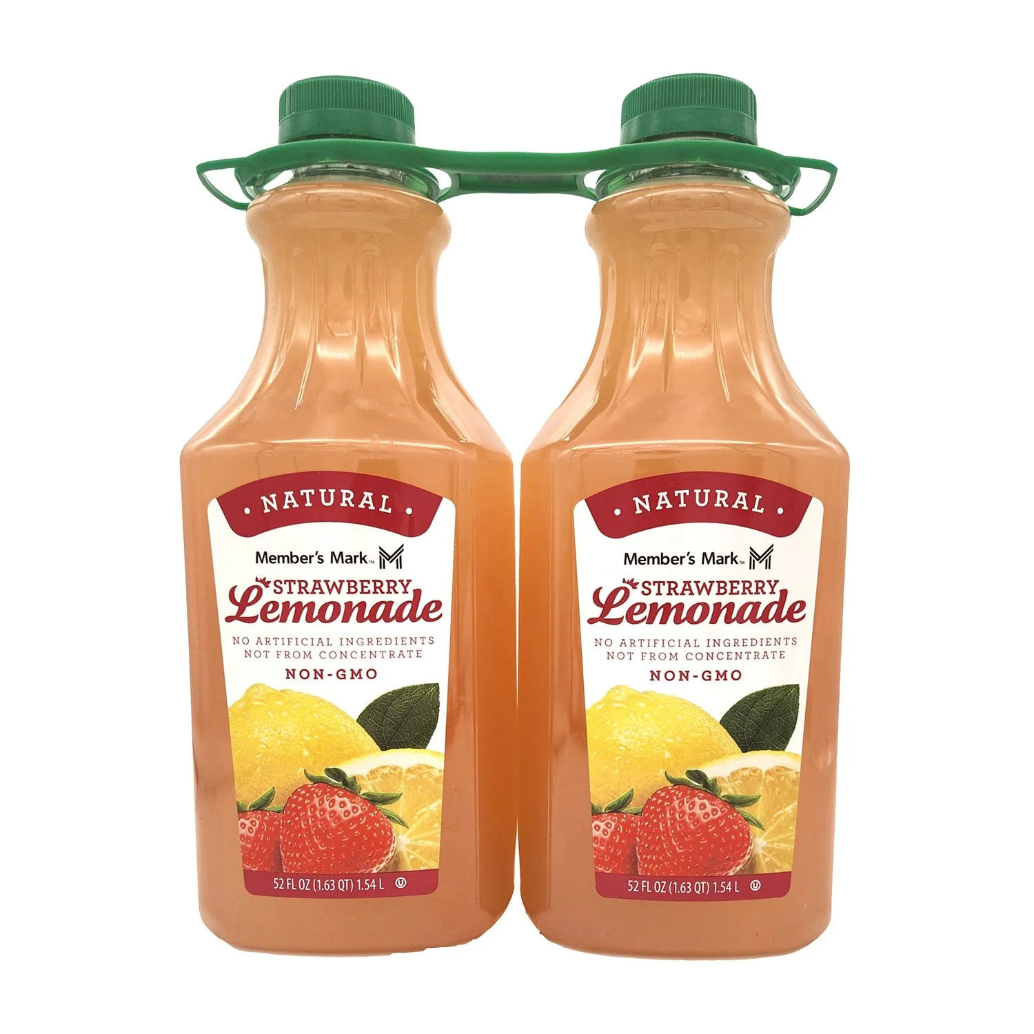 Member's Mark Strawberry Lemonade, 52 fl. oz., 2 pk. | Sam's Club