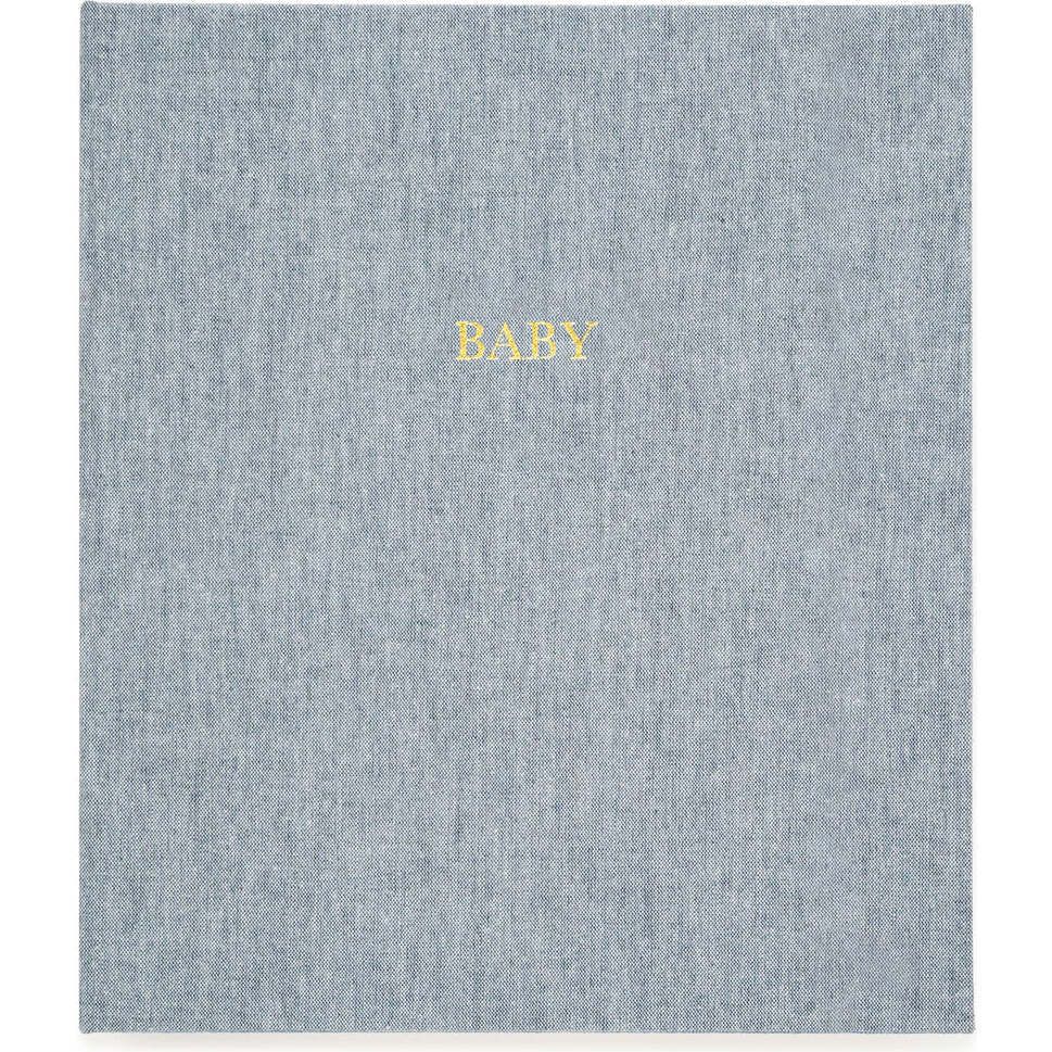 Baby Book, Chambray | Maisonette