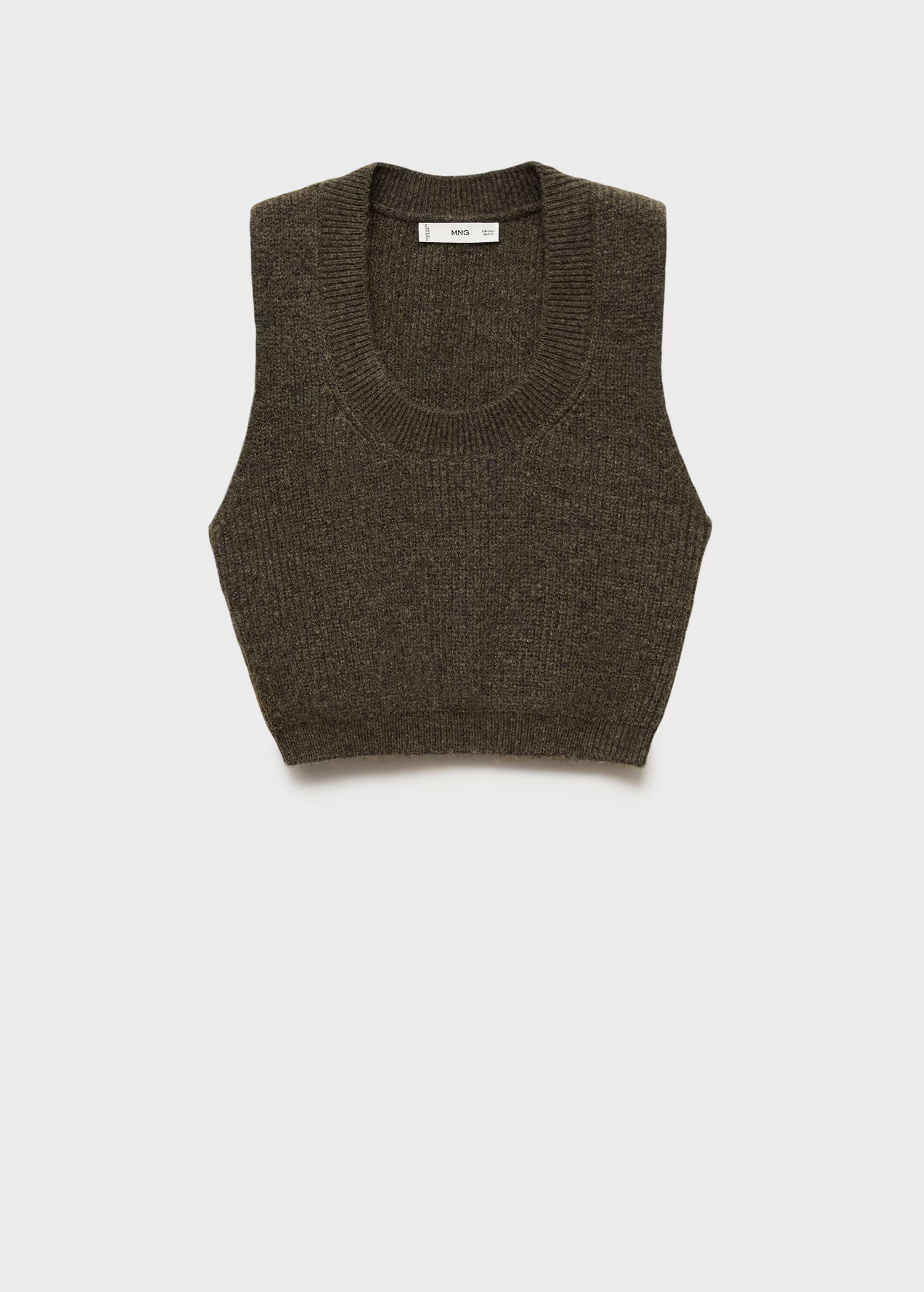 Knitted cropped top - Women | MANGO USA | Mango (US/MX/AU)