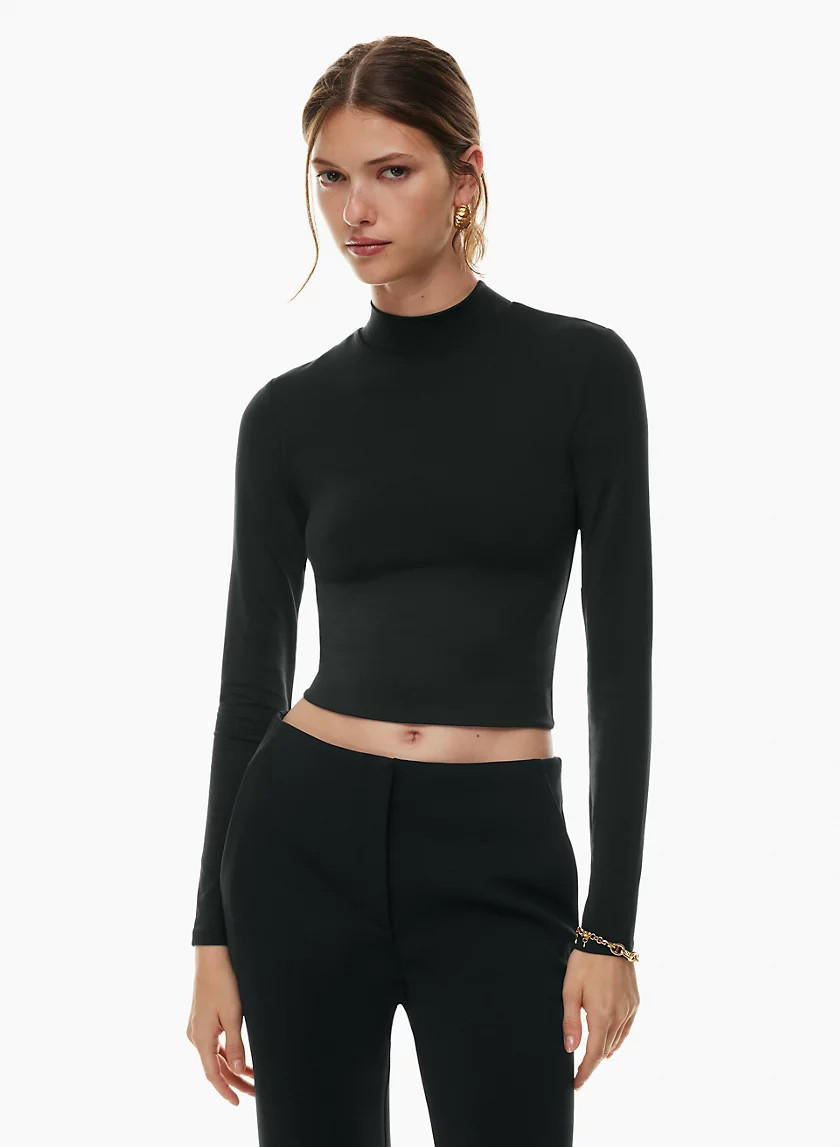 CONTOUR MOCKNECK LONGSLEEVE | Aritzia