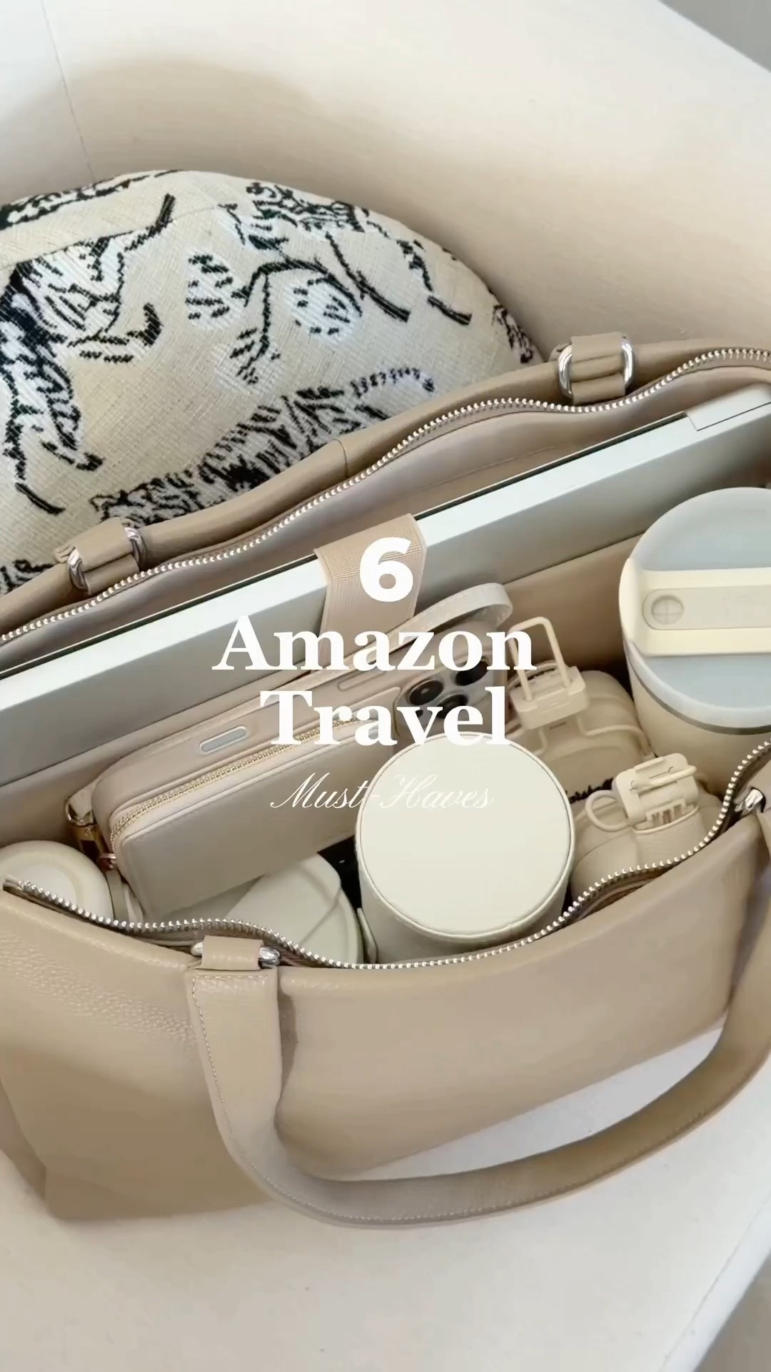 6 Amazon Travel Essentials🩶