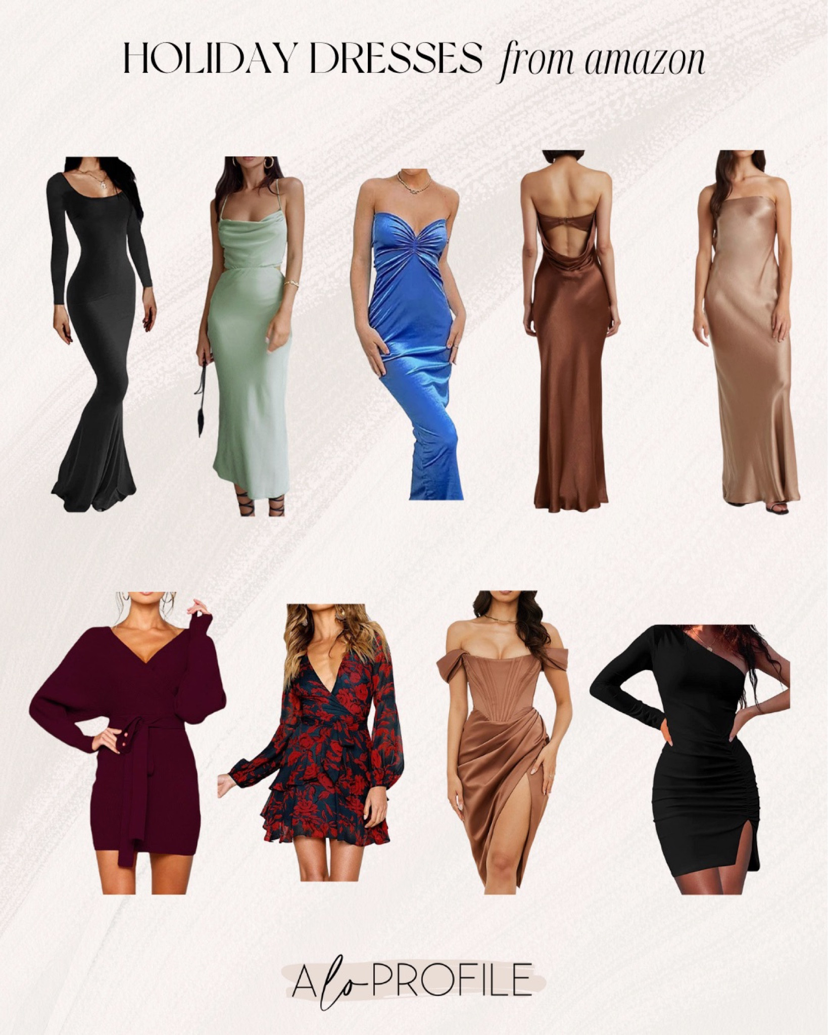 Holiday dresses from Amazon 

#LTKHoliday