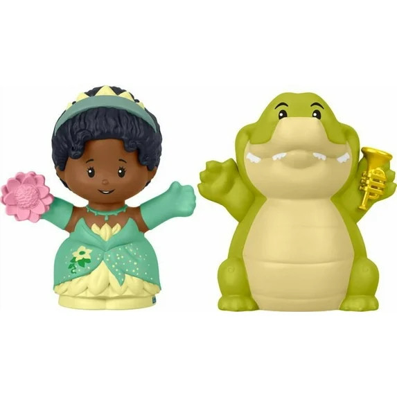 Fisher-Price Little People Disney Princess Tiana & Louis Figure Set  Toddler Toy for Ages 18 Mont... | Walmart (US)