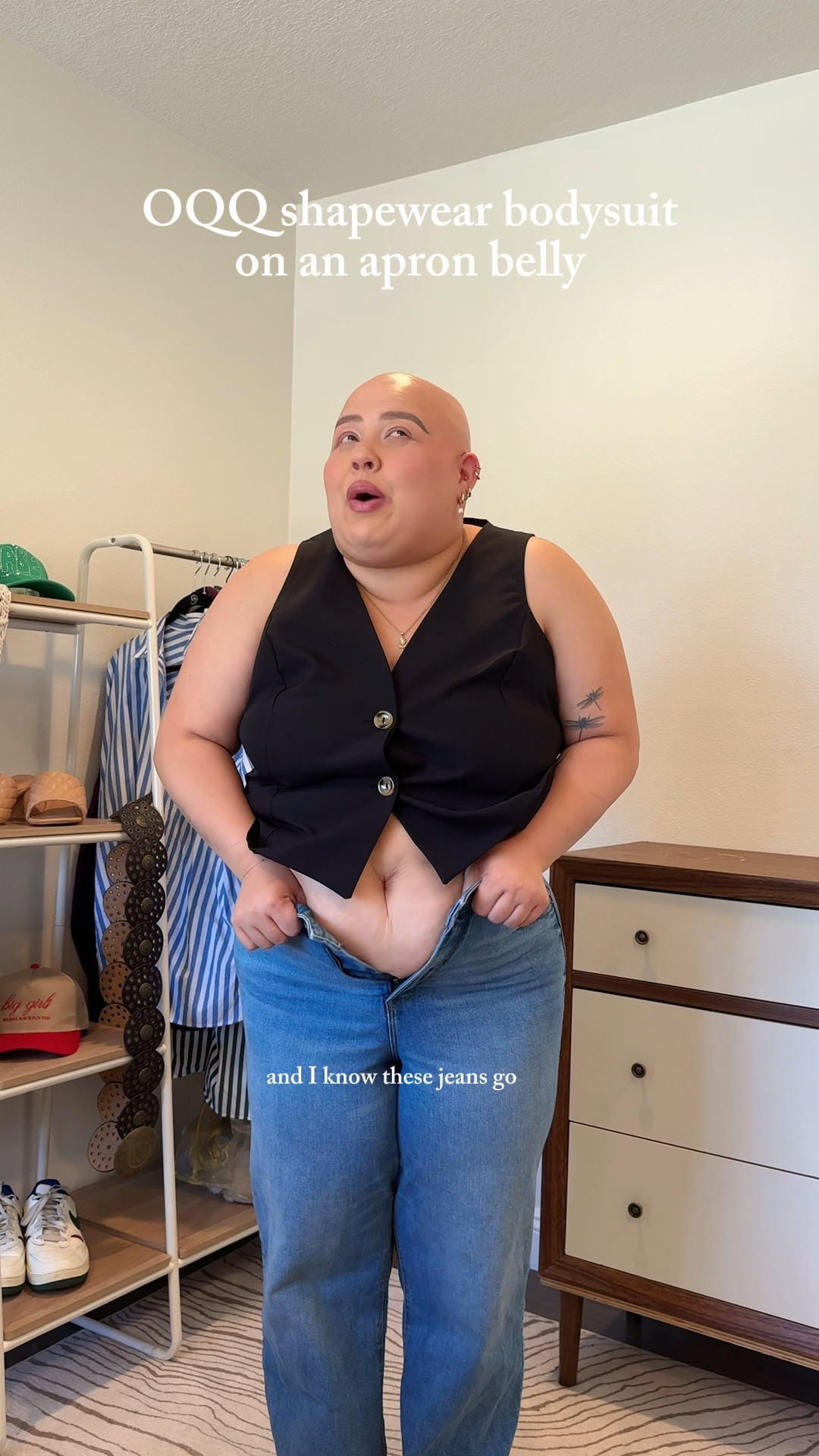 this OQQ shapewear bodysuit SNATCHES my apron belly sooo good … *chefs kiss* 😚💋

wearing a size XL for a loser fit but normally wear a size L.

plus size shapewear, tummy control bodysuit, slimming bodysuit, summer finds, thick girl friendly, must have, capsule wardrobe 



#LTKStyleTip #LTKPlusSize #LTKVideo