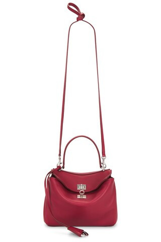 Balenciaga Rodeo Mini Top Handle Bag in Red | FWRD 
