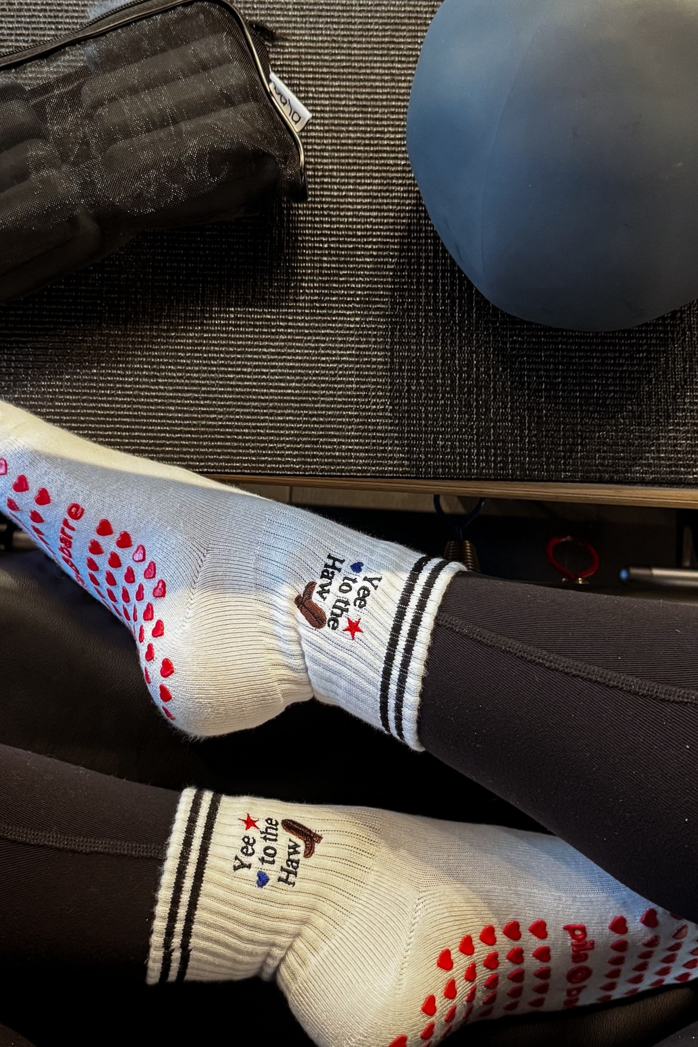 My absolute favorite Pilates grip socks!

#LTKSeasonal #LTKActive #LTKFindsUnder50