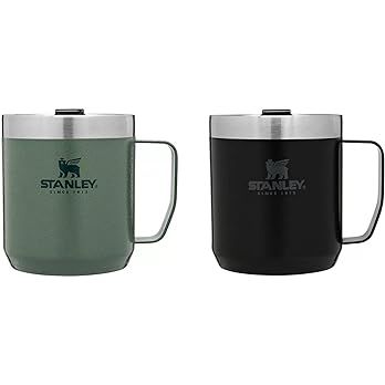 Stanley Legendary Camp Mug, 12oz, Stainless Steel Vacuum Insulated Coffee Mug with Drink-Thru Lid... | Amazon (US)