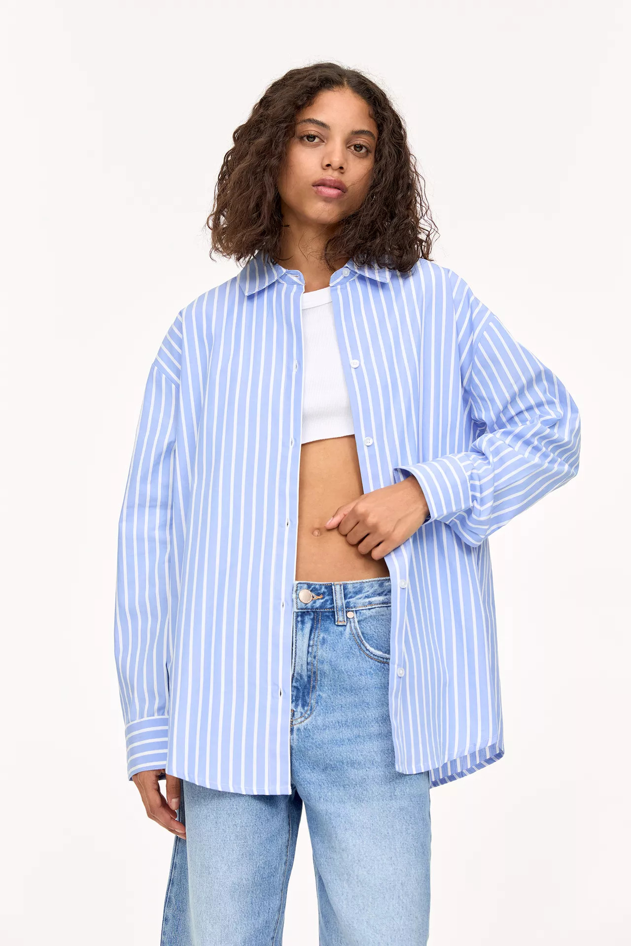 Basic-Popelinhemd | PULL and BEAR DE