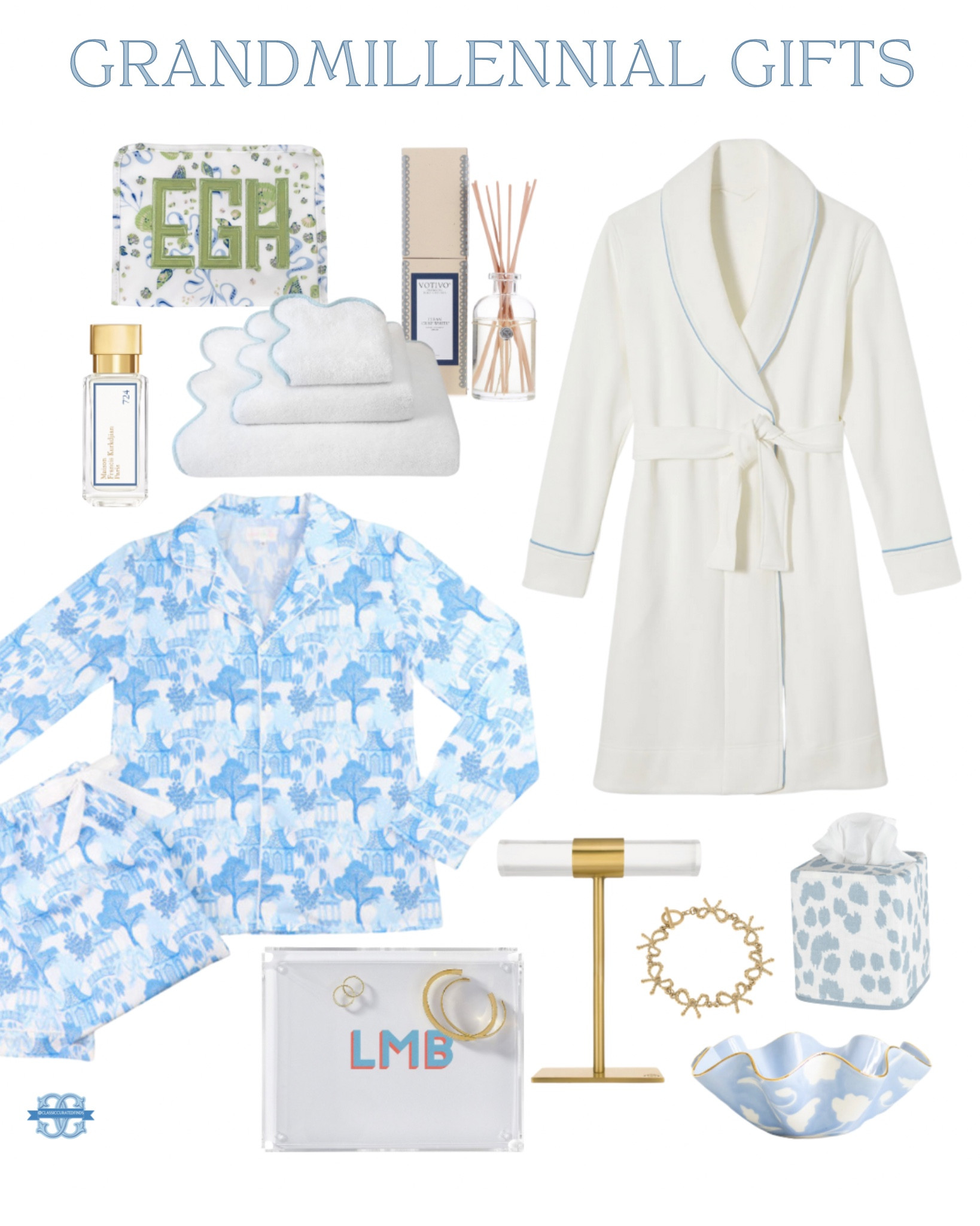 Grandmillennial Gift Ideas!🎁🤍

Gift Guide, Christmas Gifts for Her, Gifts for Mom, Gifts for Wife, Gifts for Women, Preppy Gifts, Christmas Wishlist, Pajamas, Robe

#LTKSeasonal #LTKGiftGuide #LTKHoliday