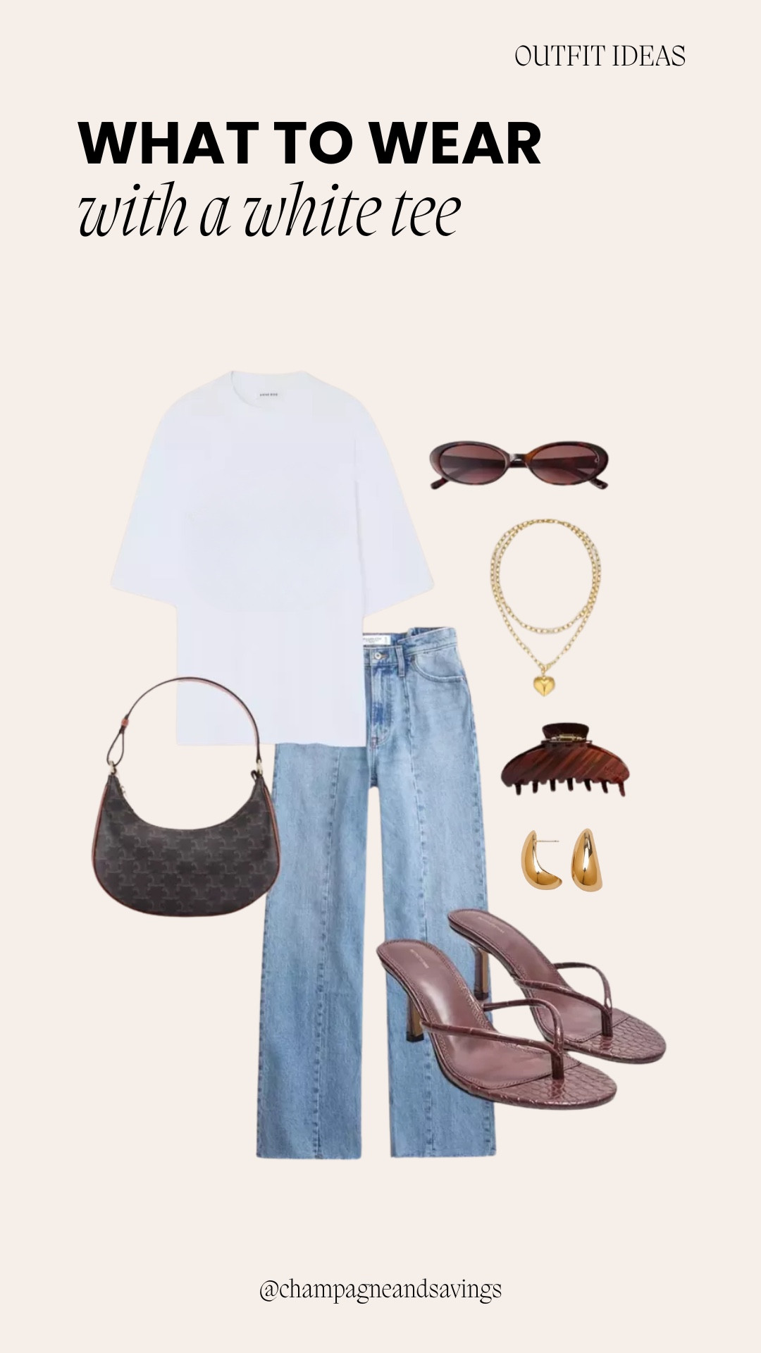 White tee outfit

#LTKootd