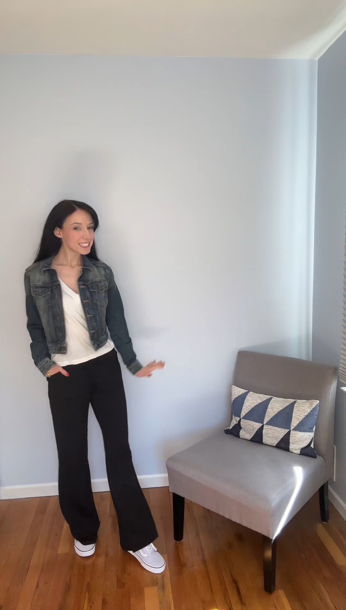 White tee size XS
Jean jacket size S
Black yoga pants size S
Blue sneakers size 6.5

Spring outfit, weekend, casual, loungewear, millennial, minimalist, Amazon 

#LTKSeasonal #LTKStyleTip #LTKFindsUnder100