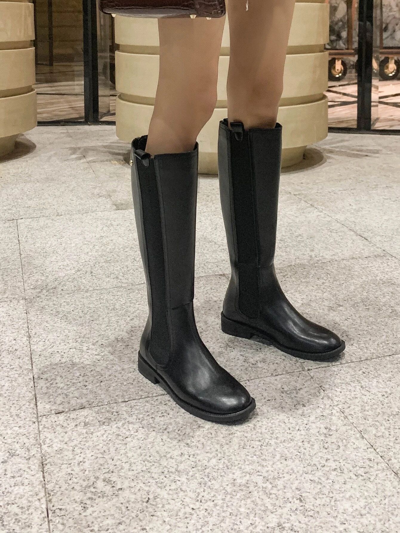 Minimalist Long Riding Boots | SHEIN