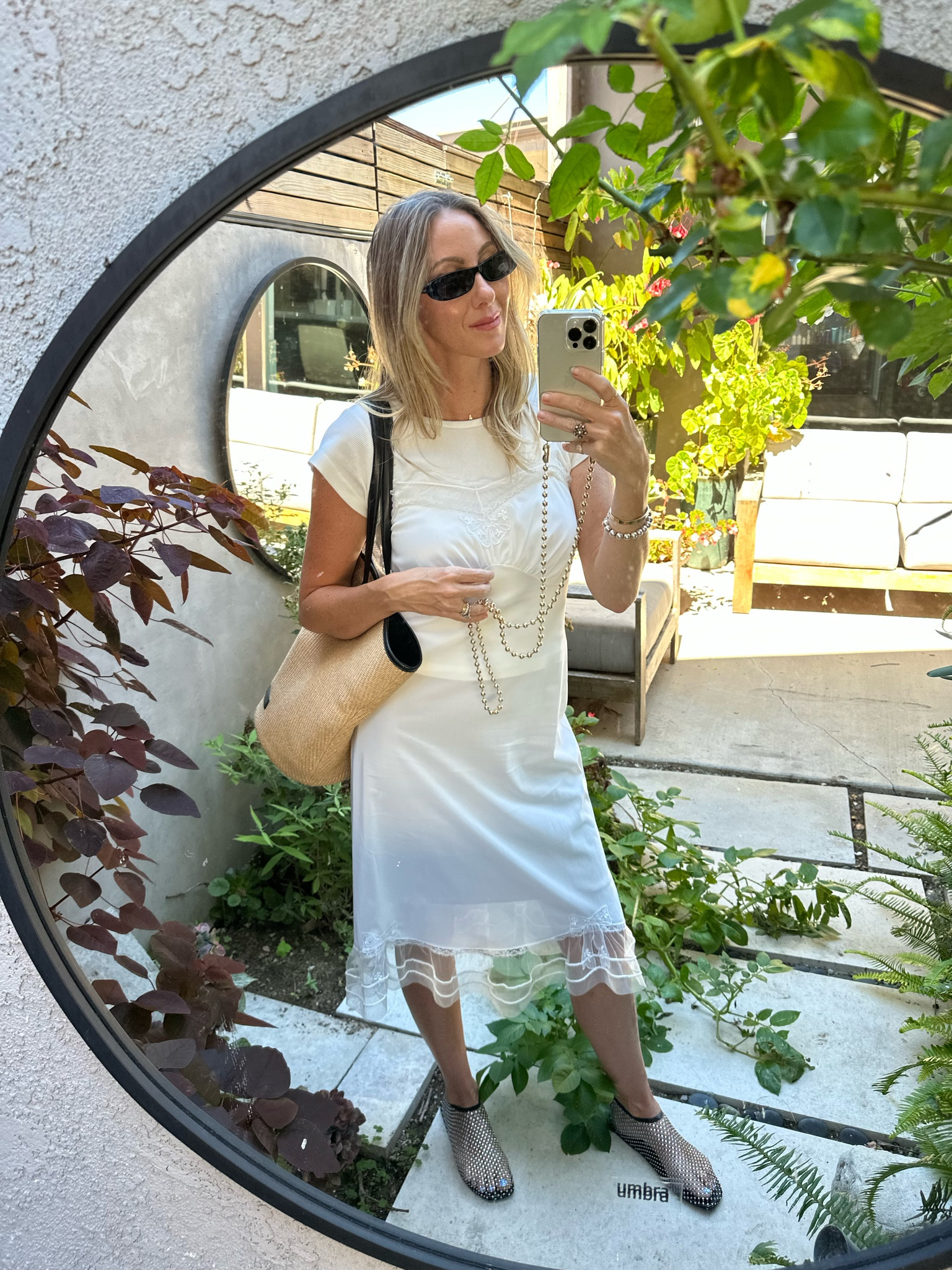 SLIP DRESS + TEE 

#LTKSeasonal #LTKunder100 #LTKFind