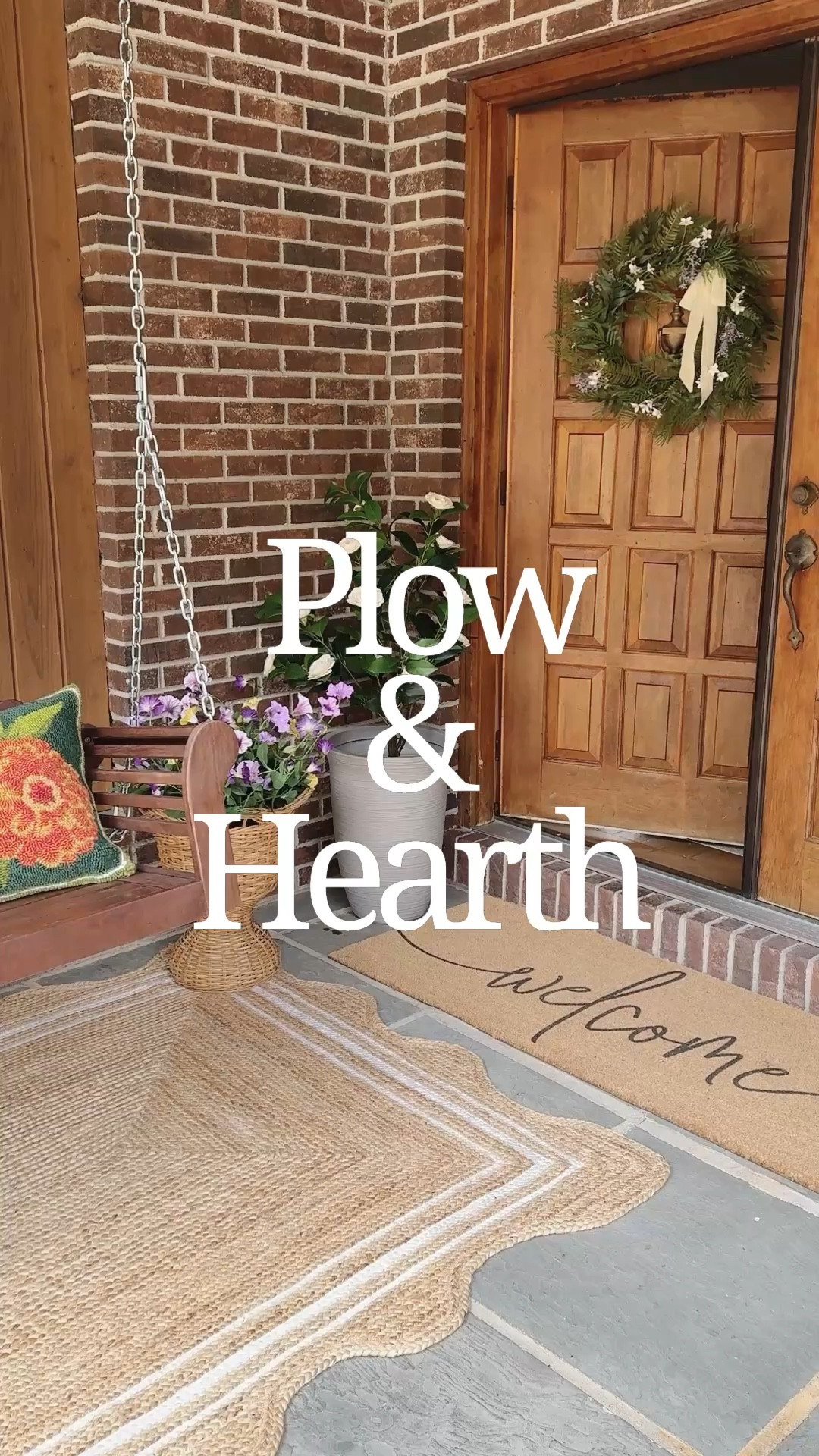 Thanks to @plowandhearth, my front porch is now my favorite little escape. From the swing I never want to get out of, to the sweetest seasonal pillows and the perfect welcome mat—I’m officially in porch heaven.

If you’re still searching for a meaningful gift for Mom… this is it.

#PlowandHearth #MothersDayGifts #PorchSwingVibes #SpringPorchDecor #CozyOutdoorStyle #GiftGuideForMom

#LTKSeasonal #LTKHome #LTKGiftGuide