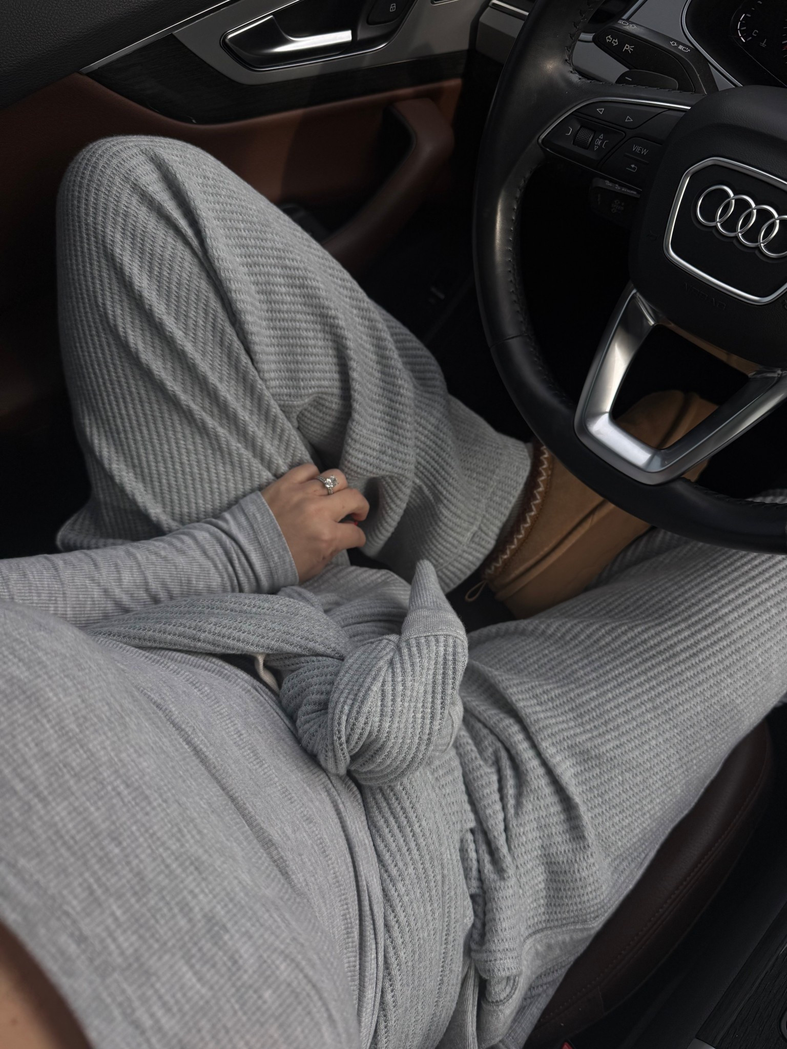Cozy set 
SOLD OUT in my color in matching trousers
Linked some other things that match! 
Long sleeve is old from cotton on but linked another ribbed long sleeve I love. 

#LTKootd #LTKmomlife #LTKgrwm