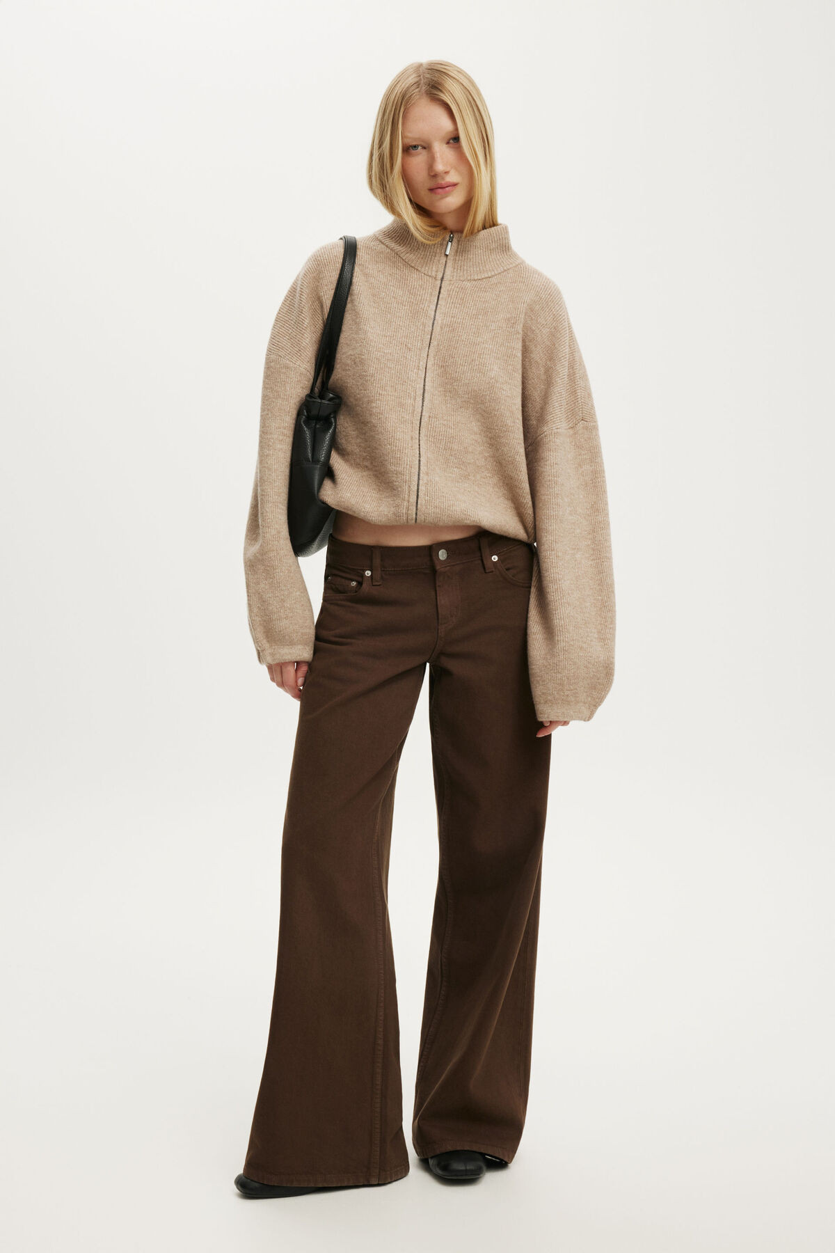 Luxe Tuck Hem Bomber | Cotton On (ANZ)