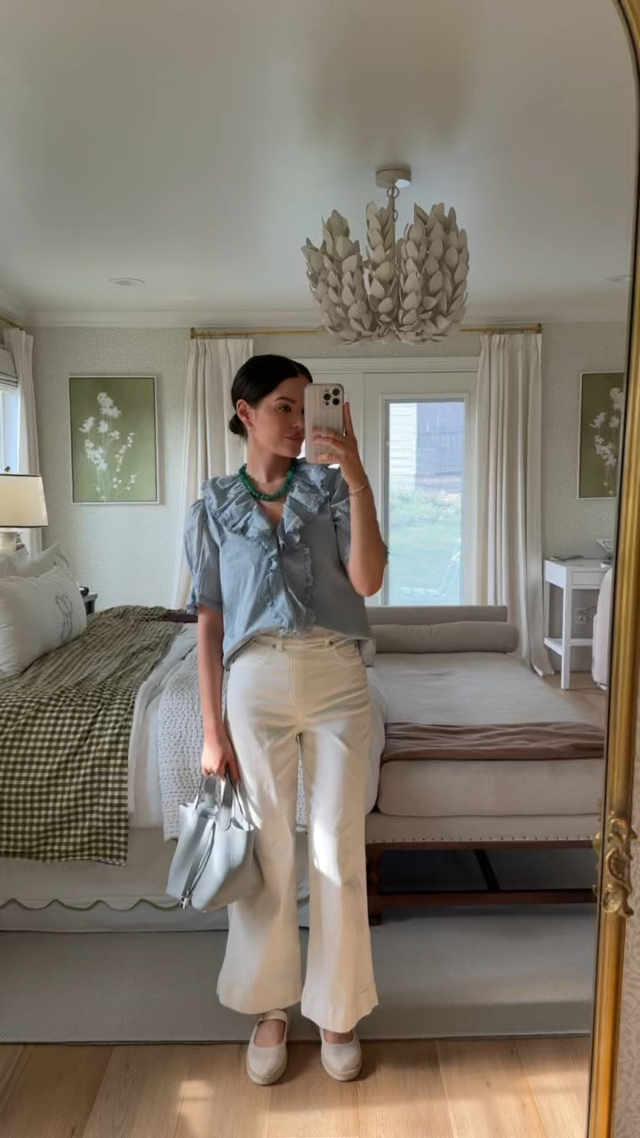 Spring OOTD 🤍🧺🔗 

#LTKootd