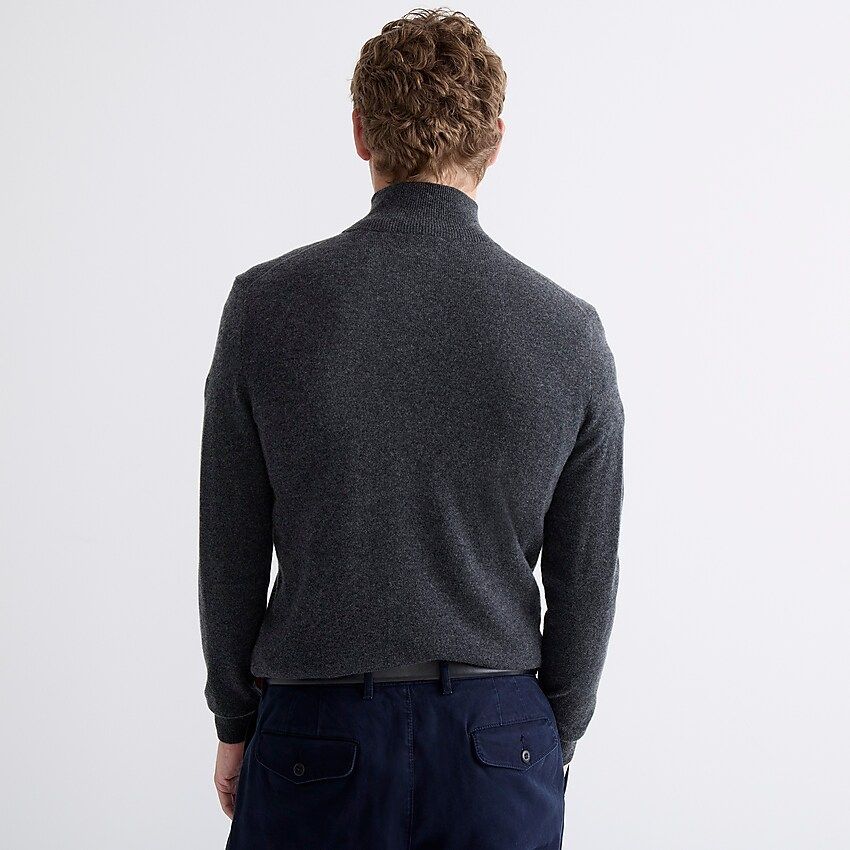 Cashmere half-zip sweater | J.Crew US