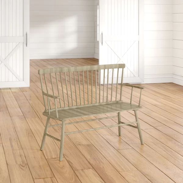 Carnany Lower Wood Bench | Wayfair North America