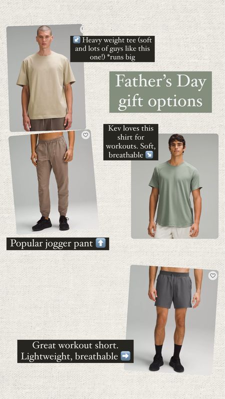 Great men’s options on markdowns. 

Typically would get kevin a medium in pants and either a Large or XL in tee.

#LTKMens #LTKFitness #LTKSaleAlert