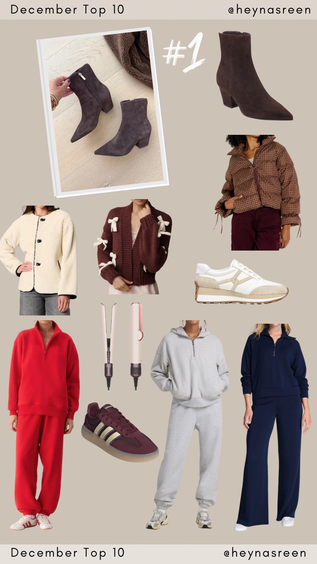 The top ten most loved items from  December! 

#LTKOver40