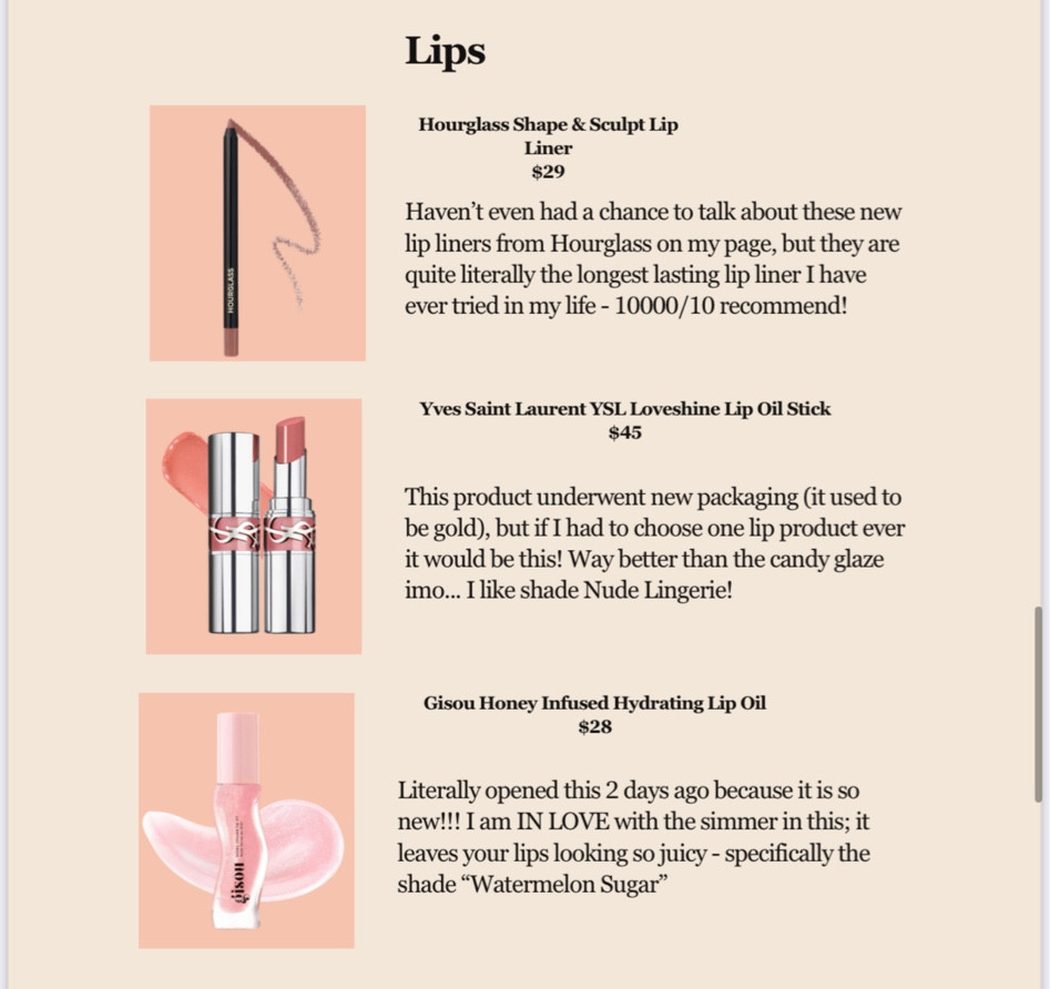 Lip picks! 

#LTKxSephora