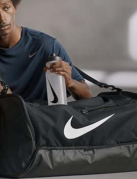 Amazon.com: Nike Brasilia - Bolso de entrenamiento unisex para adultos 9.5, Negro/Negro/Blanco, G... | Amazon (US)