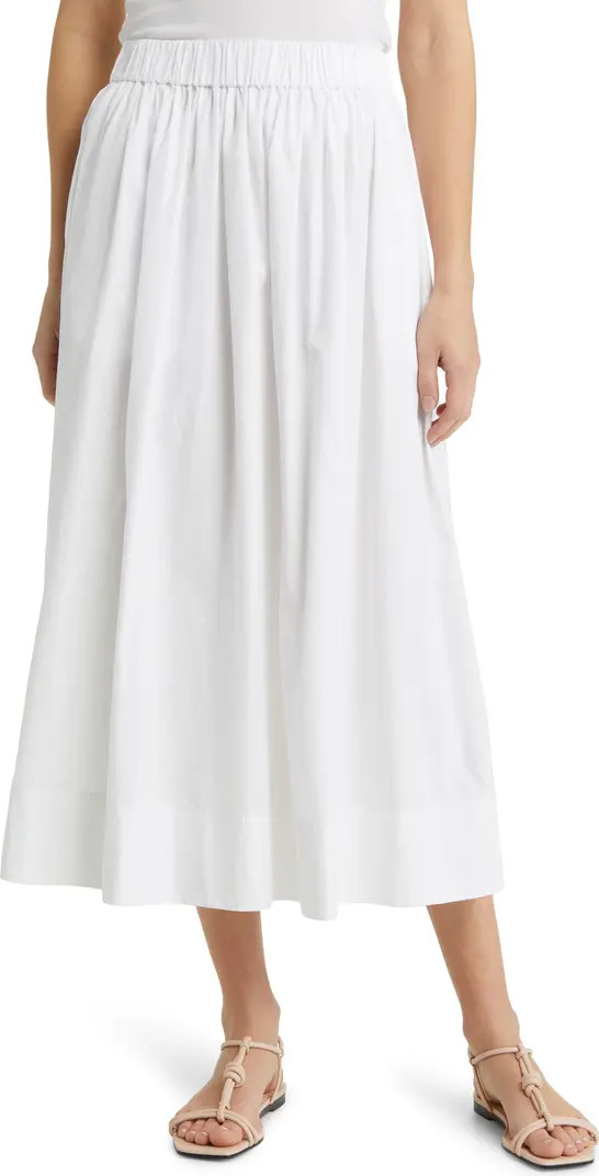 Cotton Poplin Skirt | Nordstrom