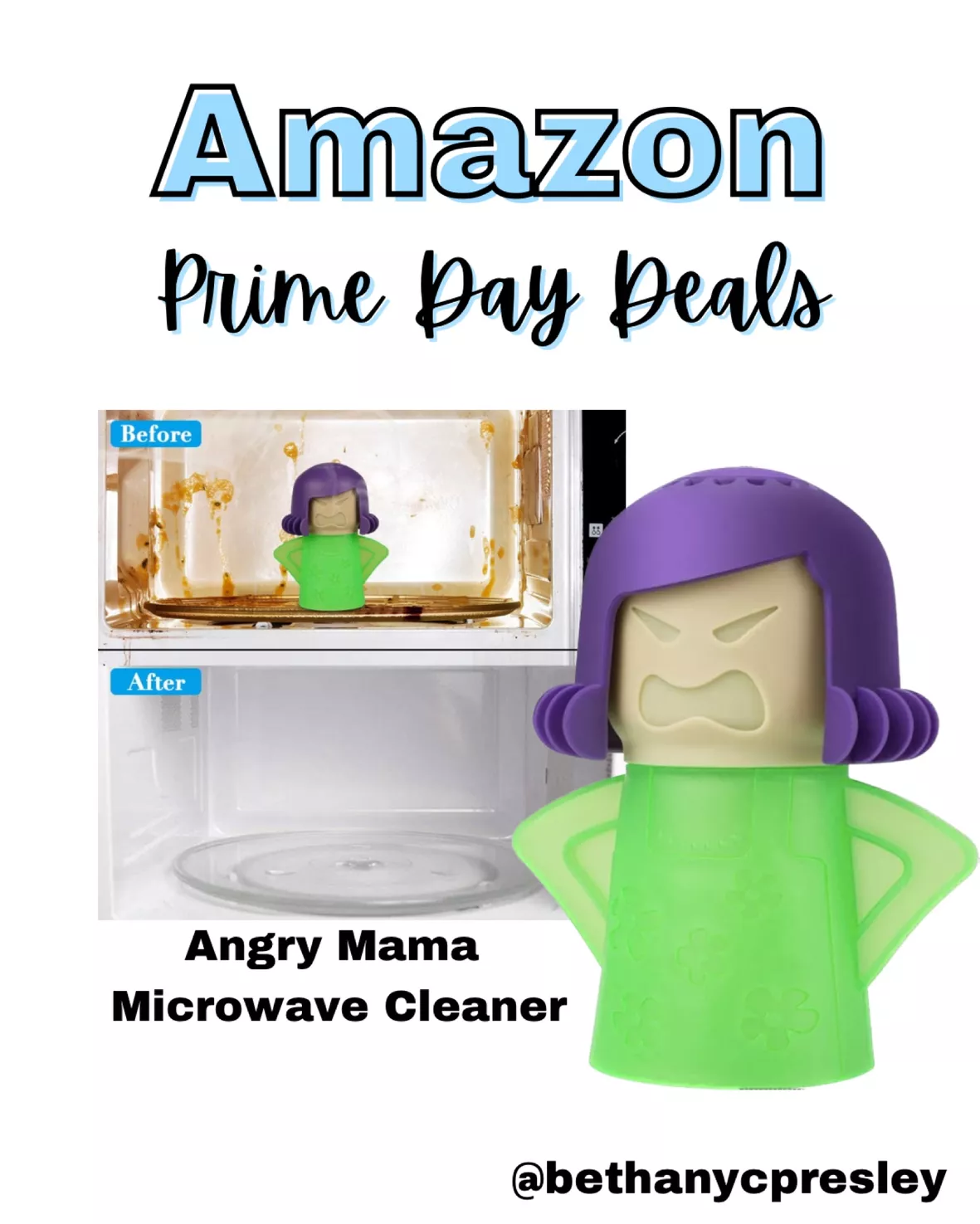 TOPIST Angry Mama Microwave Cleaner Angry Mom