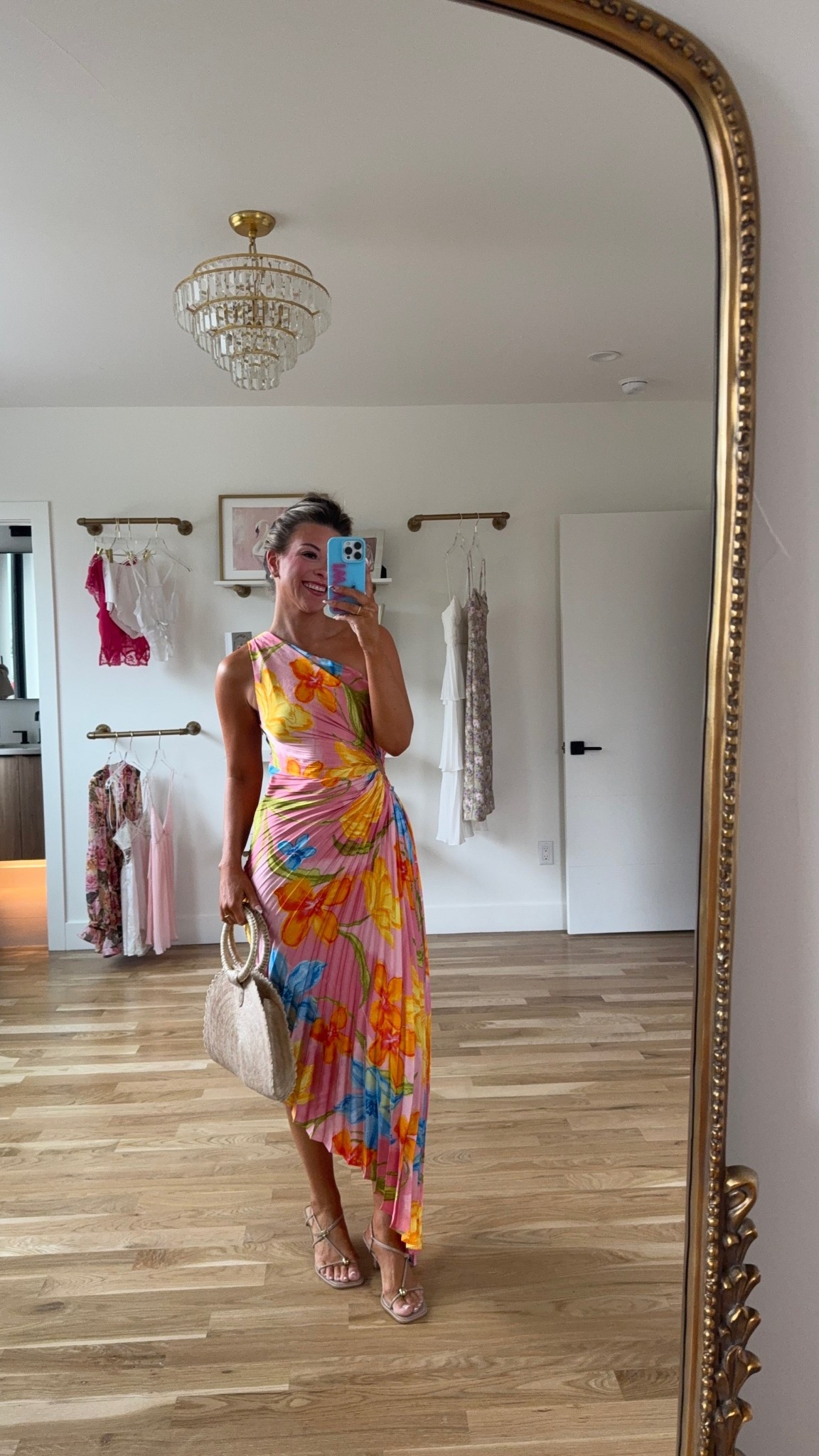 Floral printed asymmetrical one shoulder accordion pleated wedding guest dress summer destination resortwear dress

Wearing smalls

Vici code: emerson30
Lulus code: emerson20

#LTKWedding #LTKParties #LTKFindsUnder100