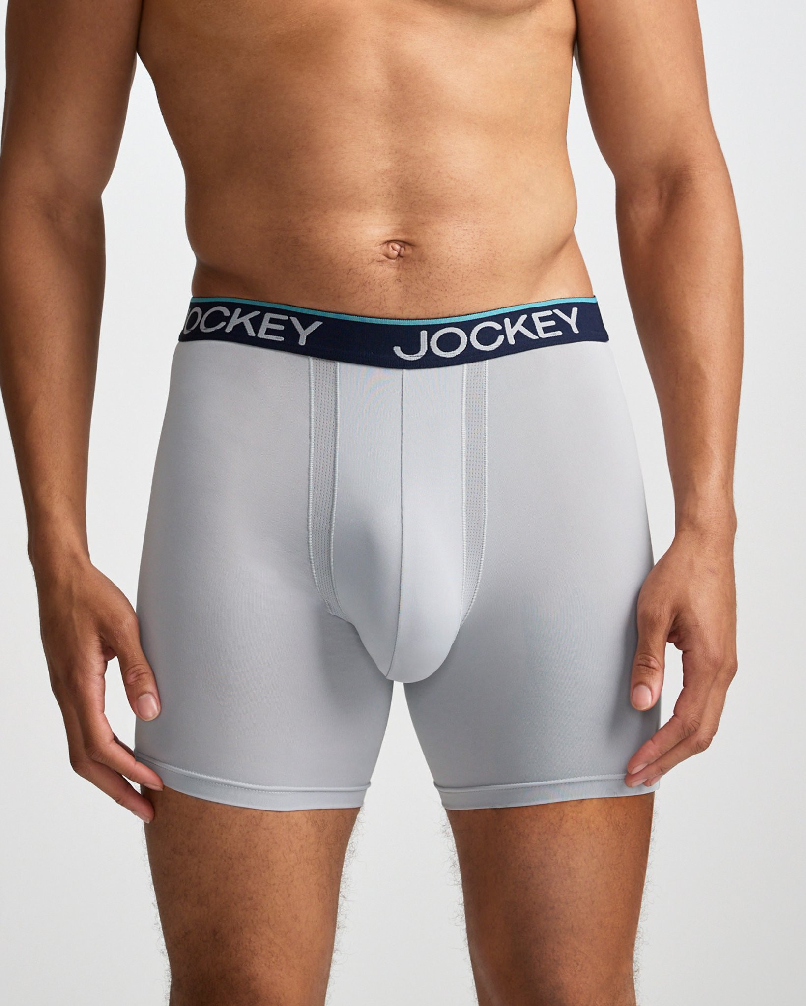 Chafe Proof Pouch Microfiber 6" Boxer Brief - 3 Pack | Jockey