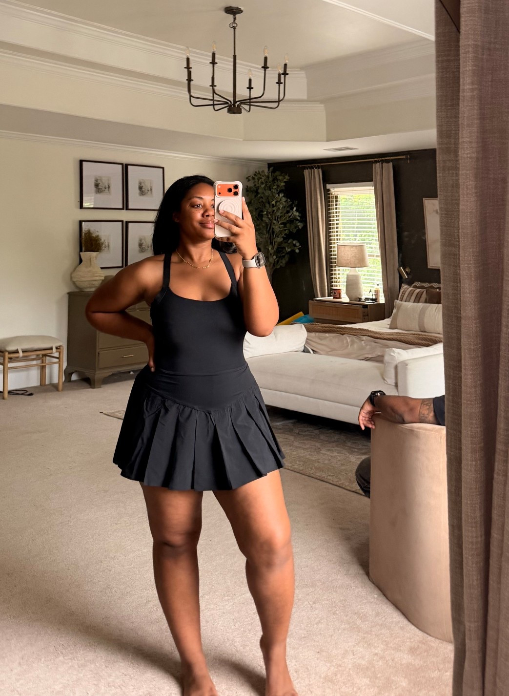 This black activewear set??? immediately yes 🖤
snatched but still comfy. 
linked here ↓

#LTKActive #LTKMidsize #LTKmomlife