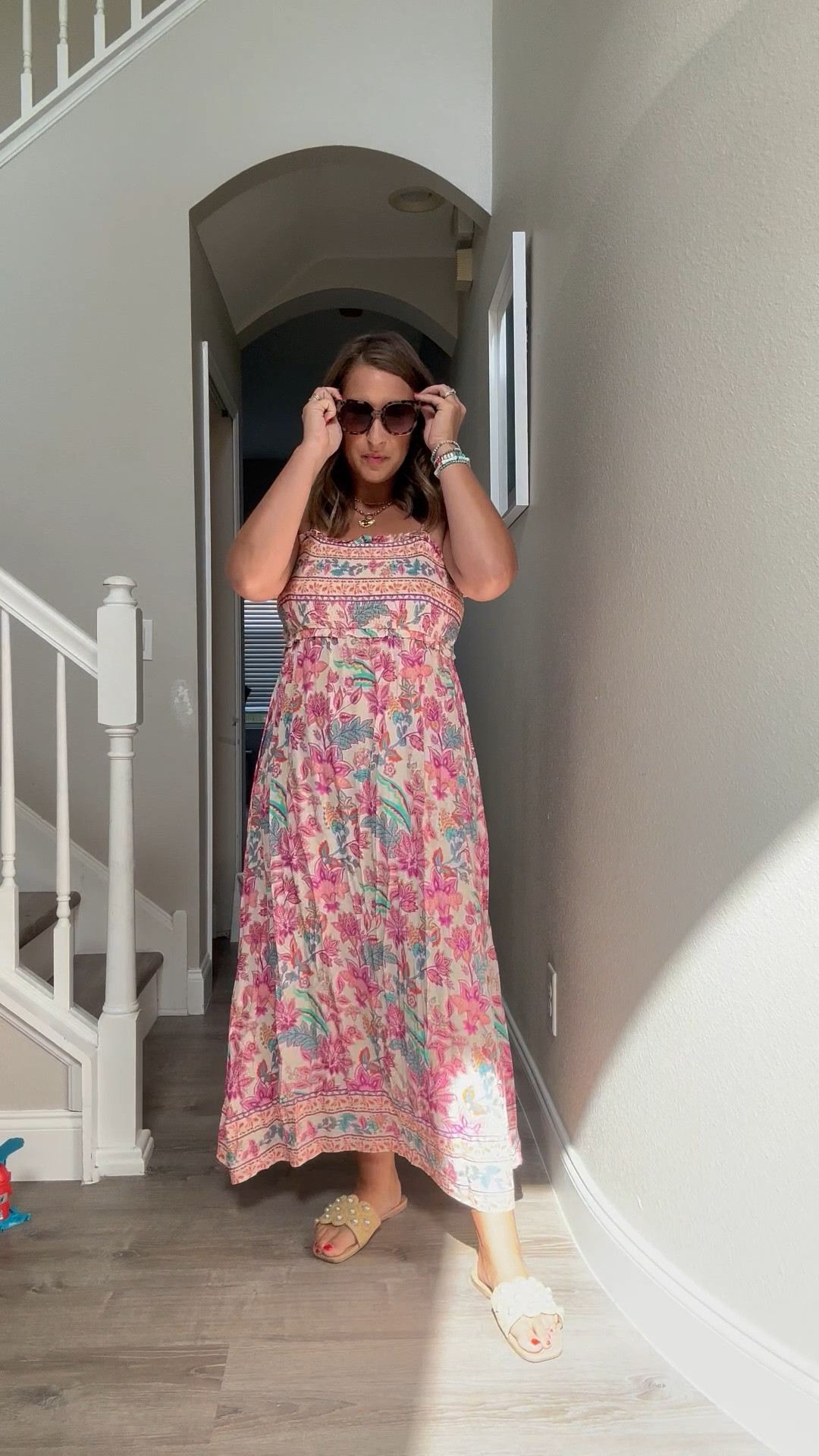 Comfy maxi dress- so easy to wear! 

TTS- medium 

#LTKTravel #LTKStyleTip #LTKMidsize